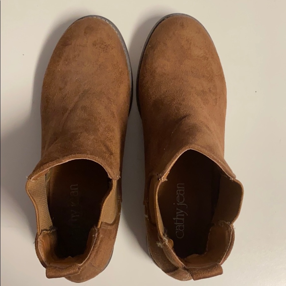Brown Cathy Jean booties